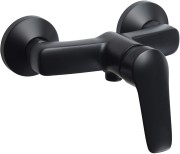 Bateria prysznicowa ścienna Boro nero czarna Deante