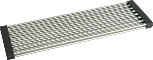 Ociekacz składany stal szczotkowana nero Deante