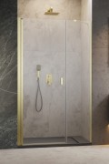 Drzwi prysznicowe Radaway Nes Brushed Gold DWS lewe