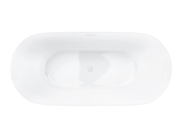 Wanna wolnostojąca olvena v041mwh 150 cm korek klik-klak biały