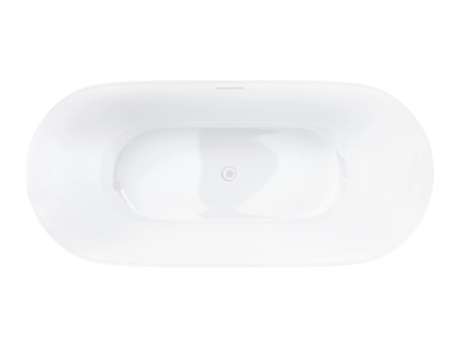 Wanna wolnostojąca olvena v041mwh 150 cm korek klik-klak biały