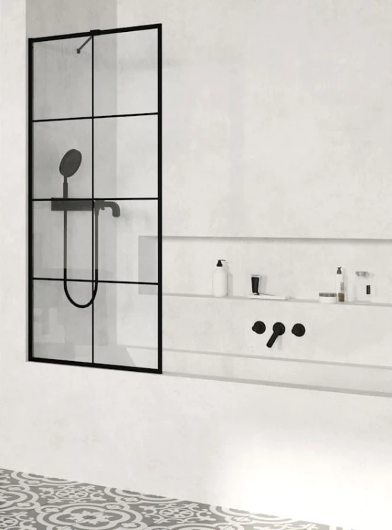 Parawan nawannowy Radaway Modo New Black PNJ Factory 90x150