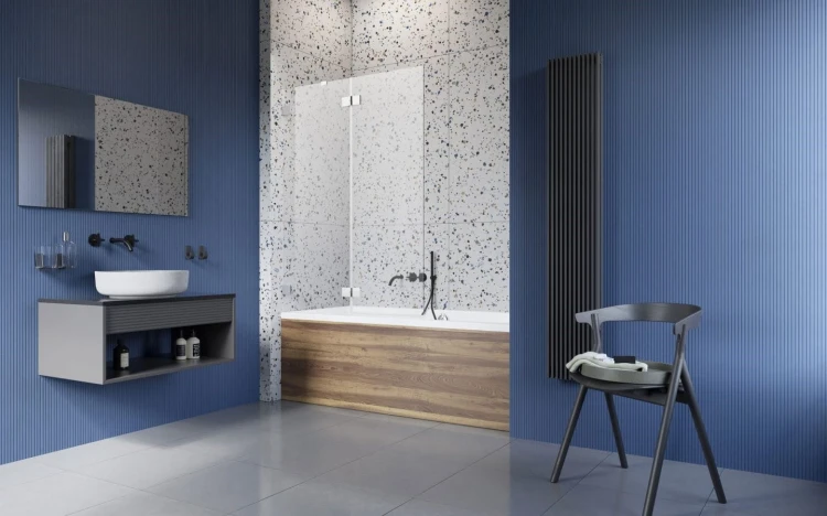 Parawan nawannowy Radaway Essenza Pro PND II lewy chrom