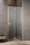 Drzwi prysznicowe Radaway Nes Brushed Gold DWB lewe