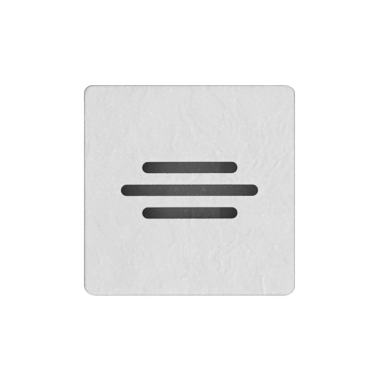 Brodzik kwadratowy PROTOS White Stone 90x90 Schedpol Schedline, biały