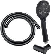 Zestaw prysznicowy czarny nero Arnika Deante NQAN41K