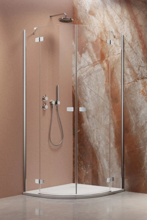 Kabina półokrągła Radaway Fuenta PDD 80x90x200 szkło przejrzyste