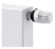Grzejnik pokojowy dekoracyjny Radeco Point P 600 2/22 60x50cm biały