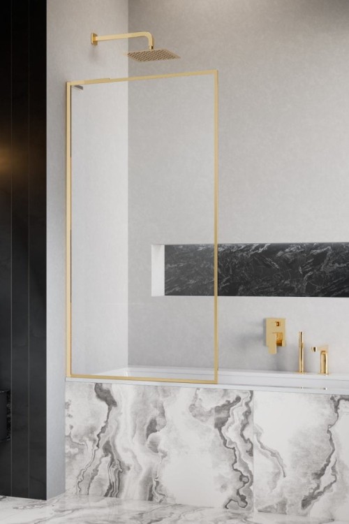 Parawan nawannowy Radaway Modo F SL Gold PNJ II lewy