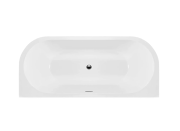 Wanna akrylowa przyścienna Capri 150x75 cm REA