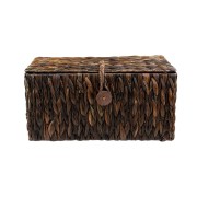 Skrzynia z hiacyntu wodnego brąz nataria 418l brąz 60x35x35cm koszoplotka