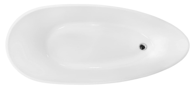 Wanna wolnostojąca Besco GOYA GLAM 160x70 złota