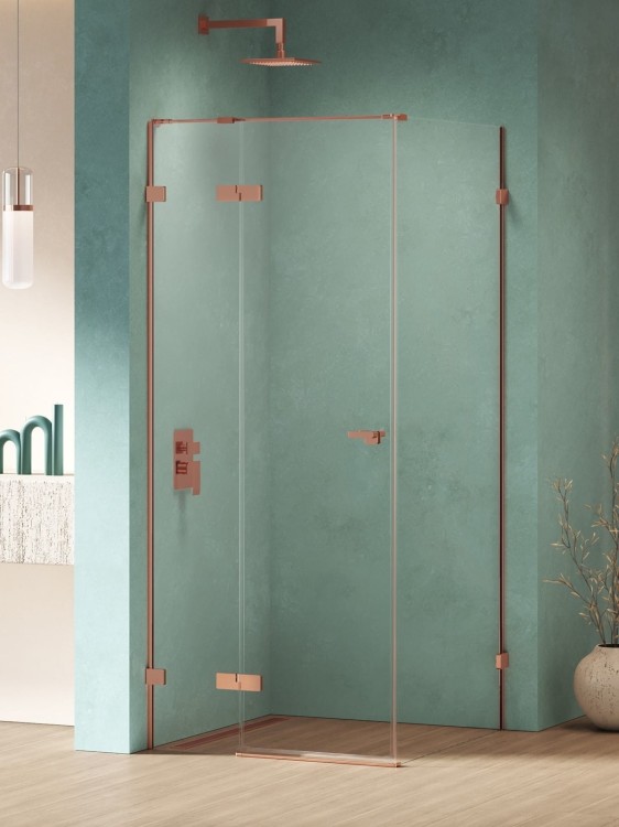 Kabina prysznicowa New Trendy Eventa Copper Shine lewa