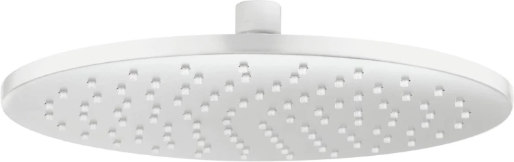 Deszczownica mosiężna okrągła 25cm bianco biała Cascada Deante