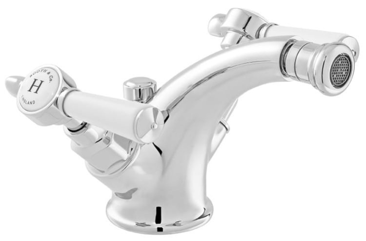 Bateria bidetowa z korkiem Axbridge Lever Chrom Vado