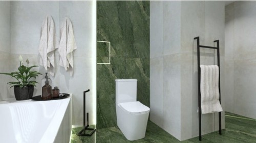 Kompakt stojący WC Tryton Lavita biały