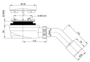 Syfon brodzikowy R580 90mm Radaway