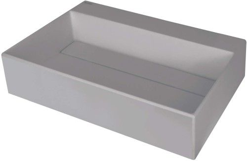 Umywalka granitowa nablatowa 60x40 z maskownicą Correo Deante