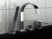 Bateria wannowa 4-otworowa KOHLMAN Axis QB244N