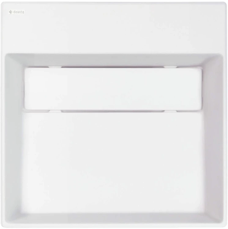 Umywalka granitowa nablatowa 40x40 z maskownicą Correo Deante