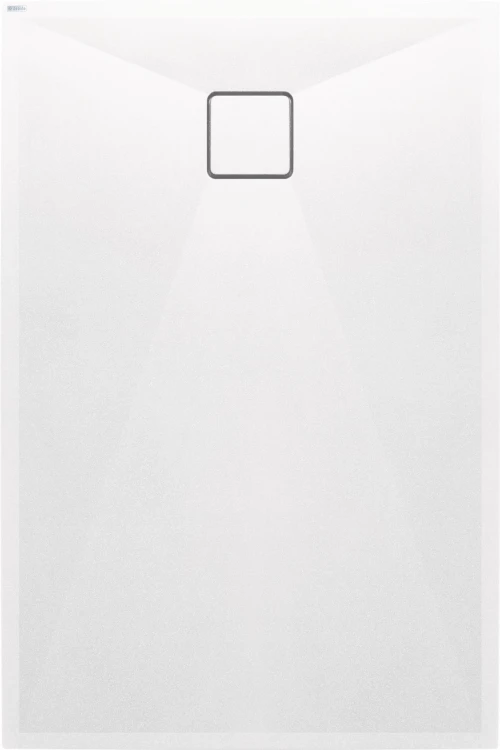 Brodzik granitowy prostokątny 100x80 alabaster Correo Deante