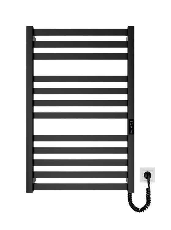 Grzejnik elektryczny suchy HF Oxford 77x53 czarny mat Hygge Family