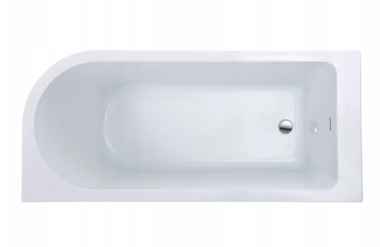 Wanna narożna UPSALA LINE lewa 160x75 AD NATURALNIE