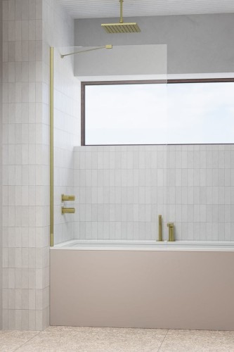 Parawan nawannowy Radaway Modo New Brushed Gold PNJ II