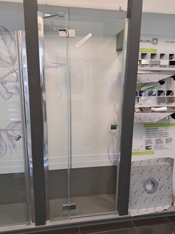 OUTLET Drzwi Radaway Essenza New DWJ 80x200 lewe przejrzyste