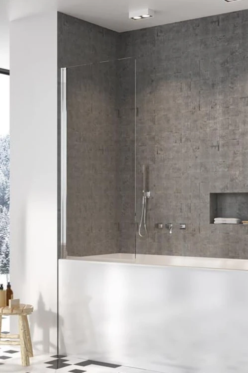 Parawan nawannowy Radaway Nes 8 PNJ I lewy przejrzysty