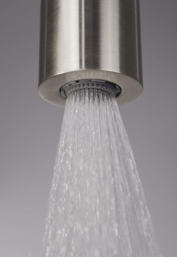 Zestaw prysznicowy podtynkowy stal szczotkowna Silia Hexa Deante