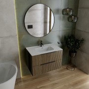 Szafka wisząca Oklahoma Wood Black 600 Lavita