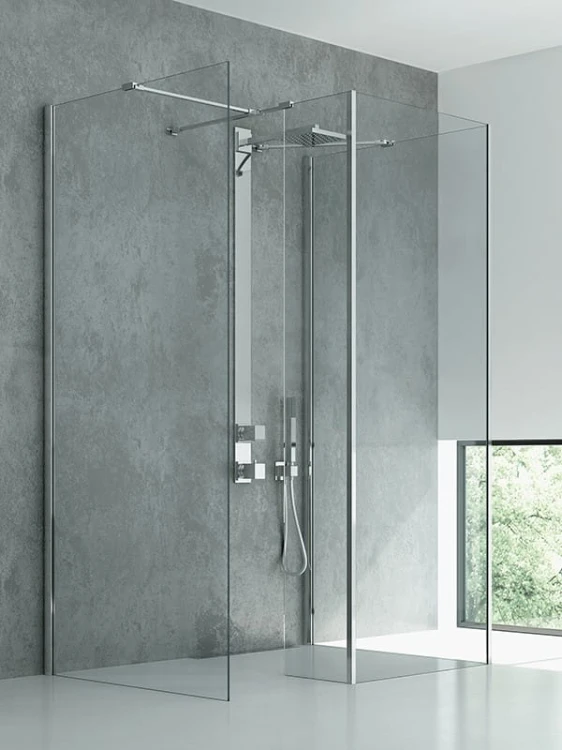 Kabina walk-in New Trendy New Modus 90x90x90x30x200 szkło czyste