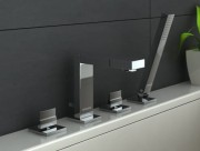 Bateria wannowa 4-otworowa KOHLMAN Excelent QB240H