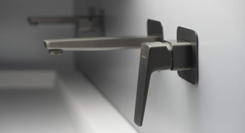 Bateria umywalkowa podtynkowa titanium Blur Deante