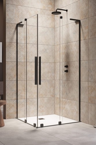 Kabina prysznicowa Furo SL Black KDD Radaway czarna