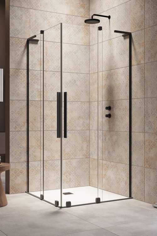 Kabina prysznicowa Furo SL Black KDD Radaway czarna