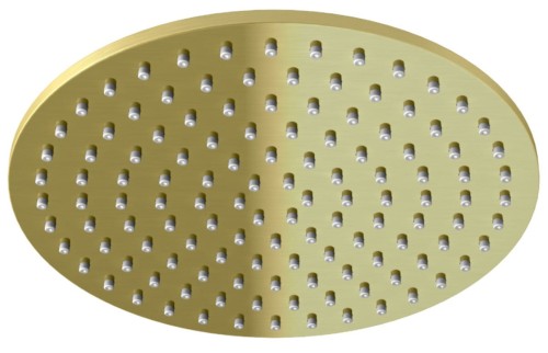 Deszczownica okrągła 30x30 Experience Brushed Gold złoto szczotkowane