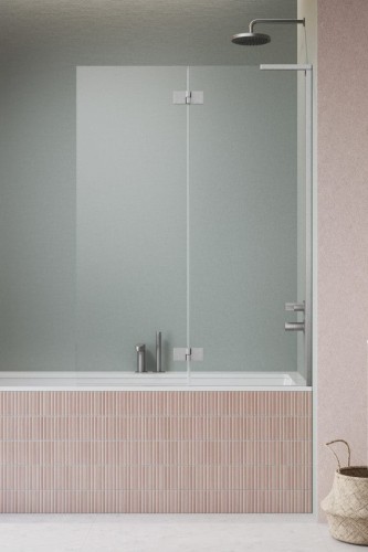 Parawan nawannowy Radaway Essenza 8 SL Brushed Nickel PND II prawy