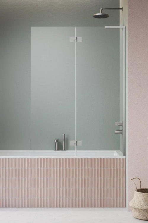 Parawan nawannowy Radaway Essenza 8 SL Brushed Nickel PND II prawy