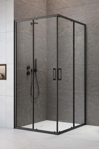 Kabina prysznicowa Radaway Premium Pro Black KDD 80x80x200