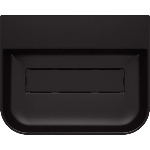 Umywalka granitowa nablatowa 50x40 nero czarna Arnika Deante