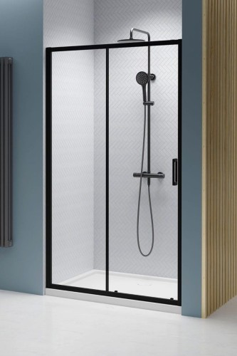 Drzwi prysznicowe Radaway Premium Pro Black DWJ 100x200 lewe