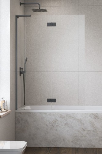 Parawan nawannowy Radaway Essenza 8 SL Brushed GunMetal PND II lewy