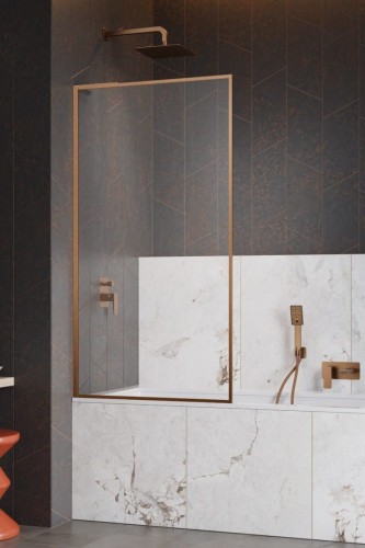 Parawan nawannowy Radaway Modo F SL Brushed Copper PNJ II lewy