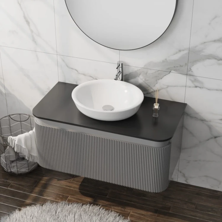 Szafka wisząca z blatem Vermont Grey 1000 Lavita