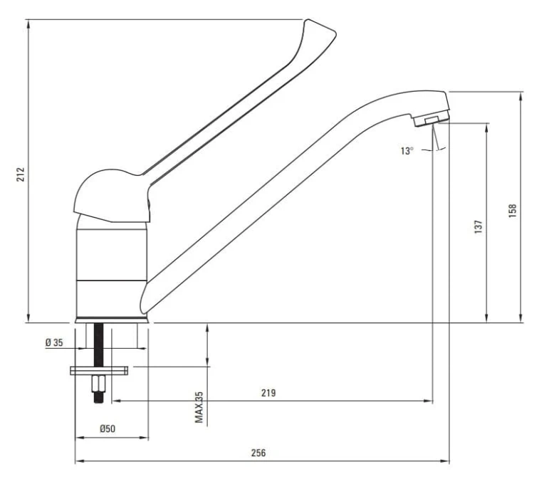 Bateria kuchenna stojąca chrom Joko Deante