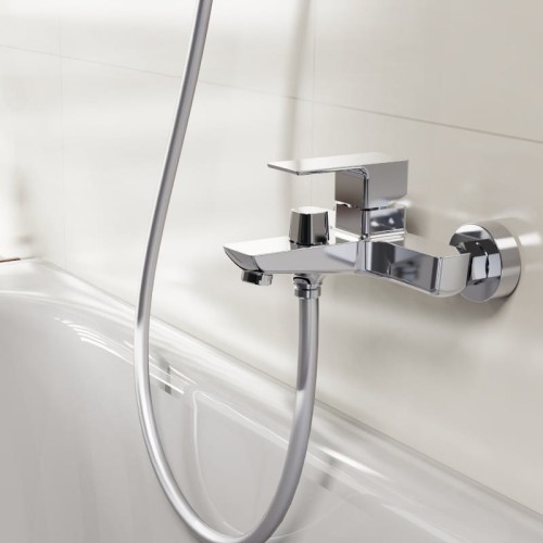 Bateria wannowo - prysznicowa Aquila Chrome Lavita