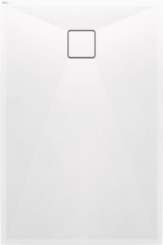 Brodzik granitowy prostokątny 140x70 alabaster Correo Deante