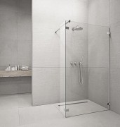 Kabina Radaway Euphoria walk-in II 80x200 szkło przejrzyste